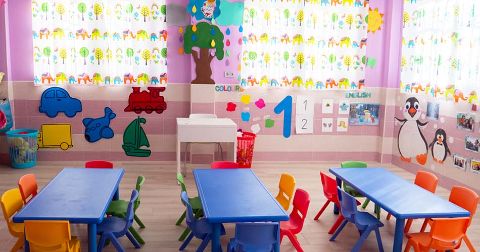 Aulas escuela infantil dalamatas en Móstoles